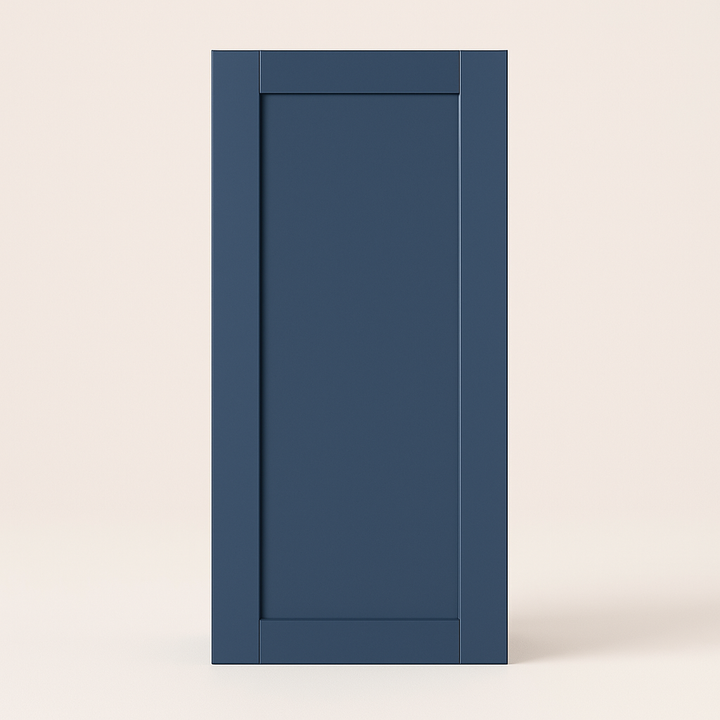 MILL'S PRIDE Valencia Blue Shaker Wall Kitchen Cabinet - 15" W x 12" D x 42" H