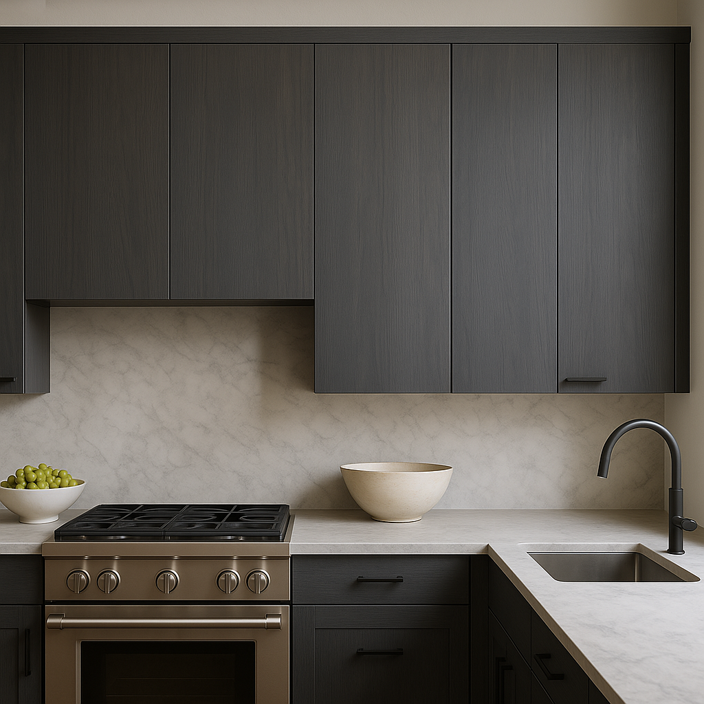 Cambridge Carbon Marine Wall Kitchen Cabinet, 12 x 30 in.