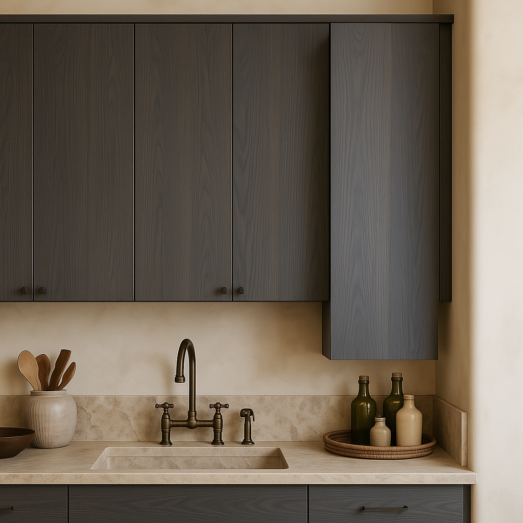 Cambridge Carbon Marine Wall Kitchen Cabinet, 9 x 42 in.