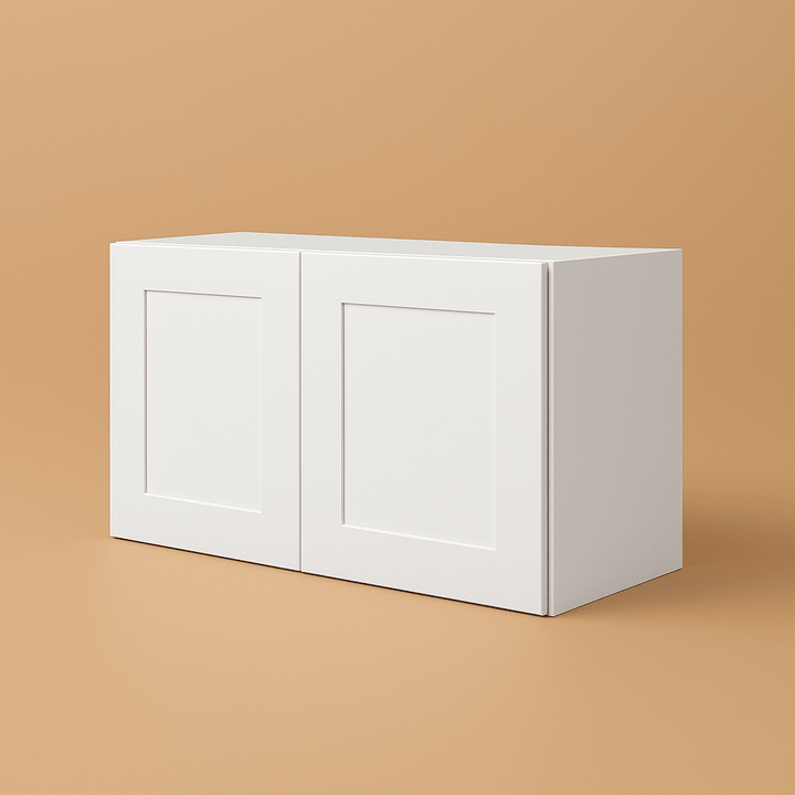 HOMLUX Ready-to-Assemble Shaker White Kitchen Cabinet, 36x24x18 Inches