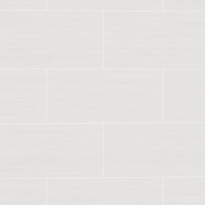 Vetta by Crossville Lenox White Porcelain Tile 12 x 24 Matte Finish