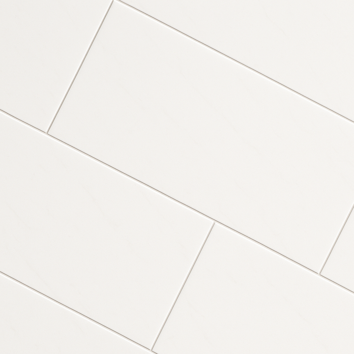 Adessi Everest White Polished Porcelain Tile 12 x 24