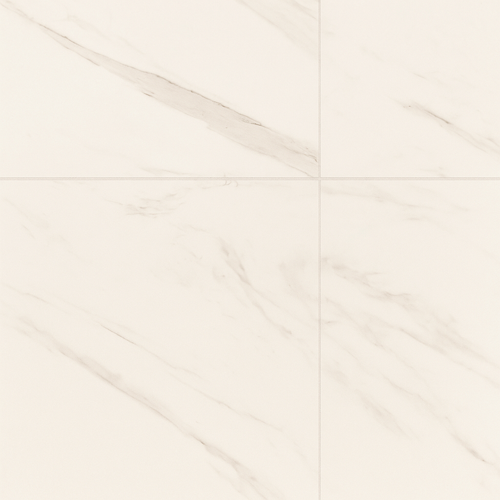 San Giorgio Andover White Polished Porcelain Tile 24 x 48