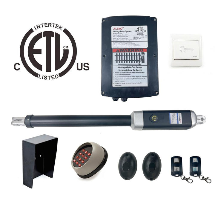 ALEKO Single Swing Gate Operator-ETL Listed-GG650U/AS650U-Accessory Kit ACC4