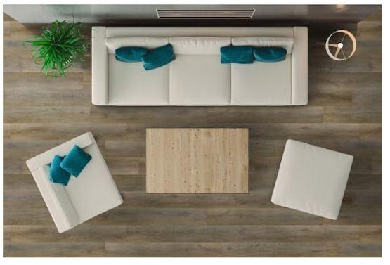 Alton Adell 10 mm T x 7.7 in. W x 48 in. L Water Protection Laminate Wood Flooring (17.96 sq. ft./case) - Super Arbor