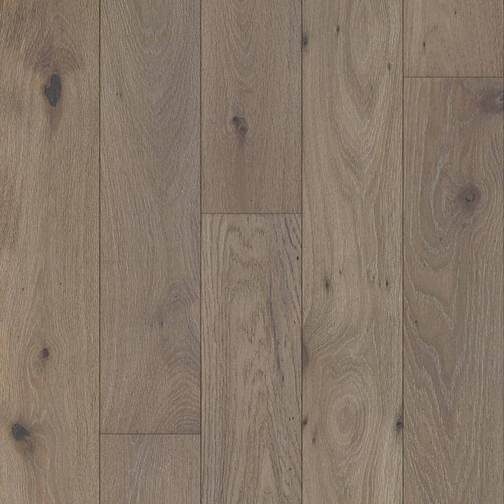 ACQUA FLOORS Arlet Oak 1/4 in. T x 5 in. W Click Lock Wire Brushed Engineered Hardwood Flooring (16.68 sq.ft./case)