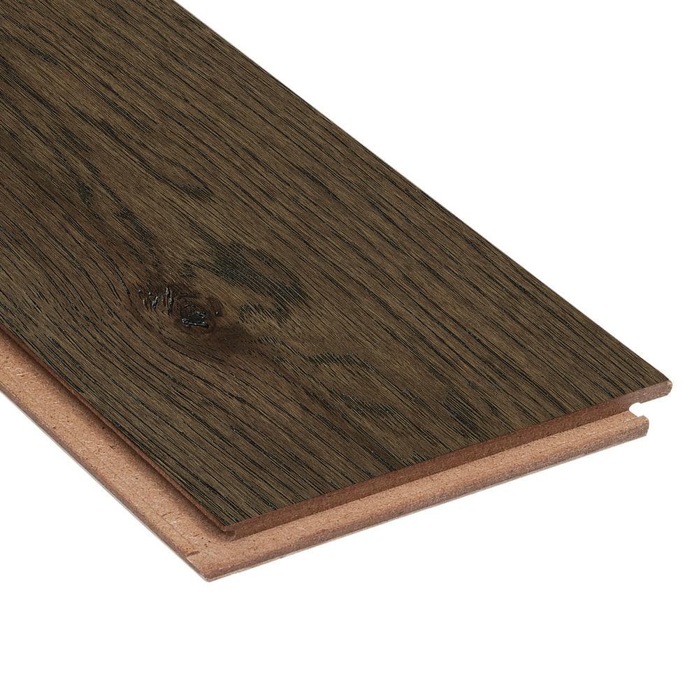HOMELEGEND Ashor Hickory 3/8 in. T x 5 in. W Wire Brushed Engineered Hardwood Flooring (19.7 sqft/case)