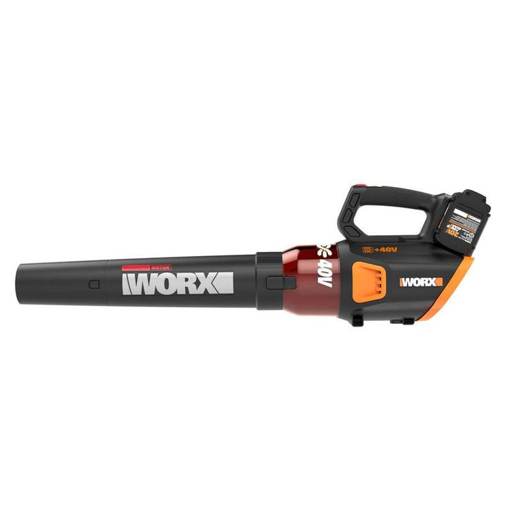 Worx POWER SHARE 40-Volt 430 CFM 90 MPH Leaf Blower Brushless Motor TOOL ONLY