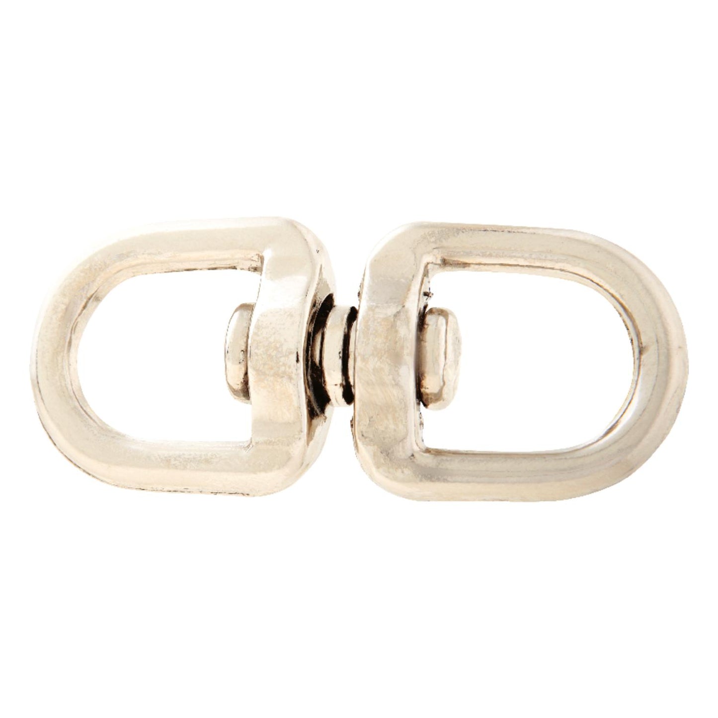Campbell Nickel-Plated Forged Steel Double Eye Swivel, 90 lb, 2-11/16 in. Length