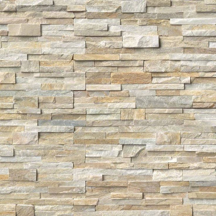 Golden Honey Ledger Panel 6 in. x 24 in. Natural Slate Wall Tile (5 cases / 30 sq. ft. / pallet)