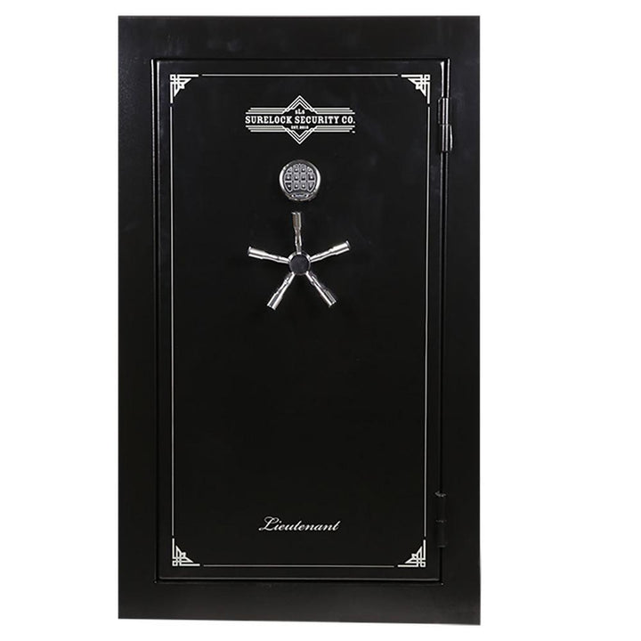 Lieutenant 30-Gun and Home Safe, Black - Super Arbor