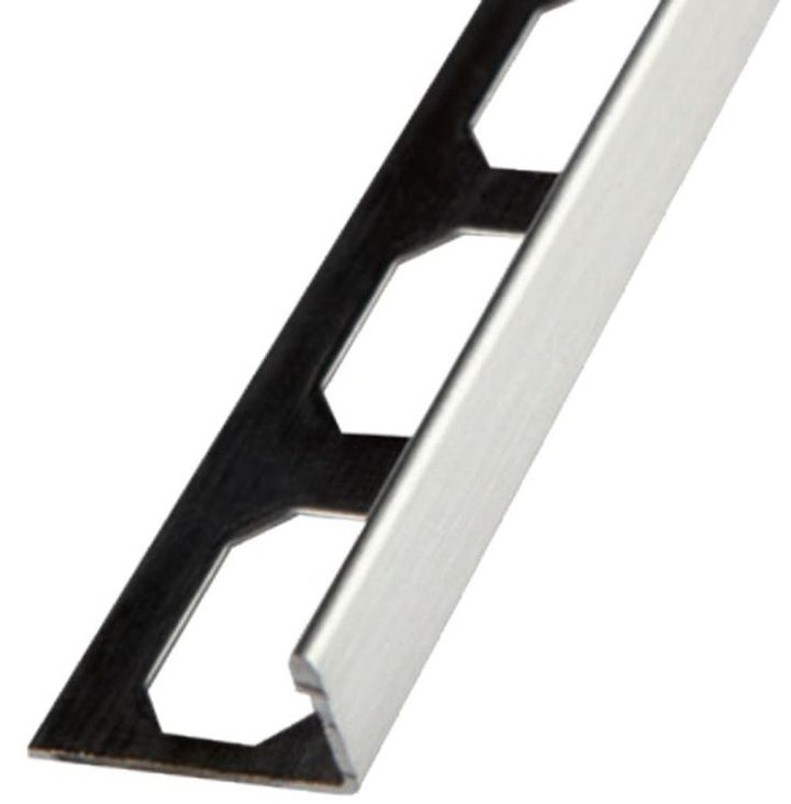 L-Shape Edge 1/2 in. Satin Nickel Profile