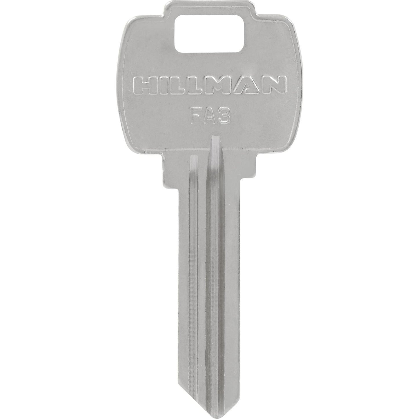 Hillman House/Office Universal Key Blank, Single (FA3)