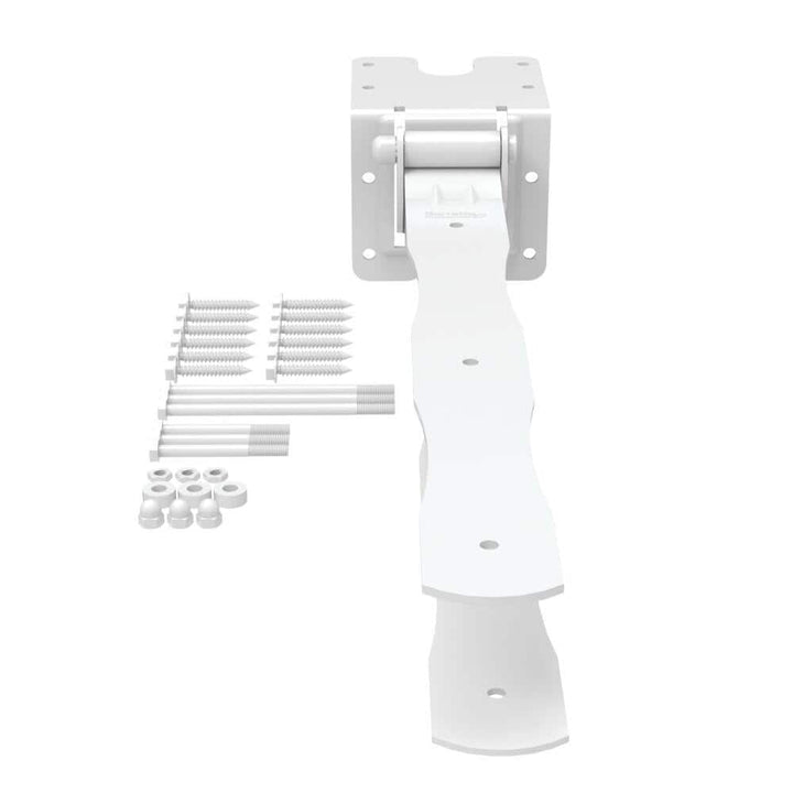 Barrette Outdoor Living 22.375 in. x 4.25 in. White Drive Gate Strap Hinge