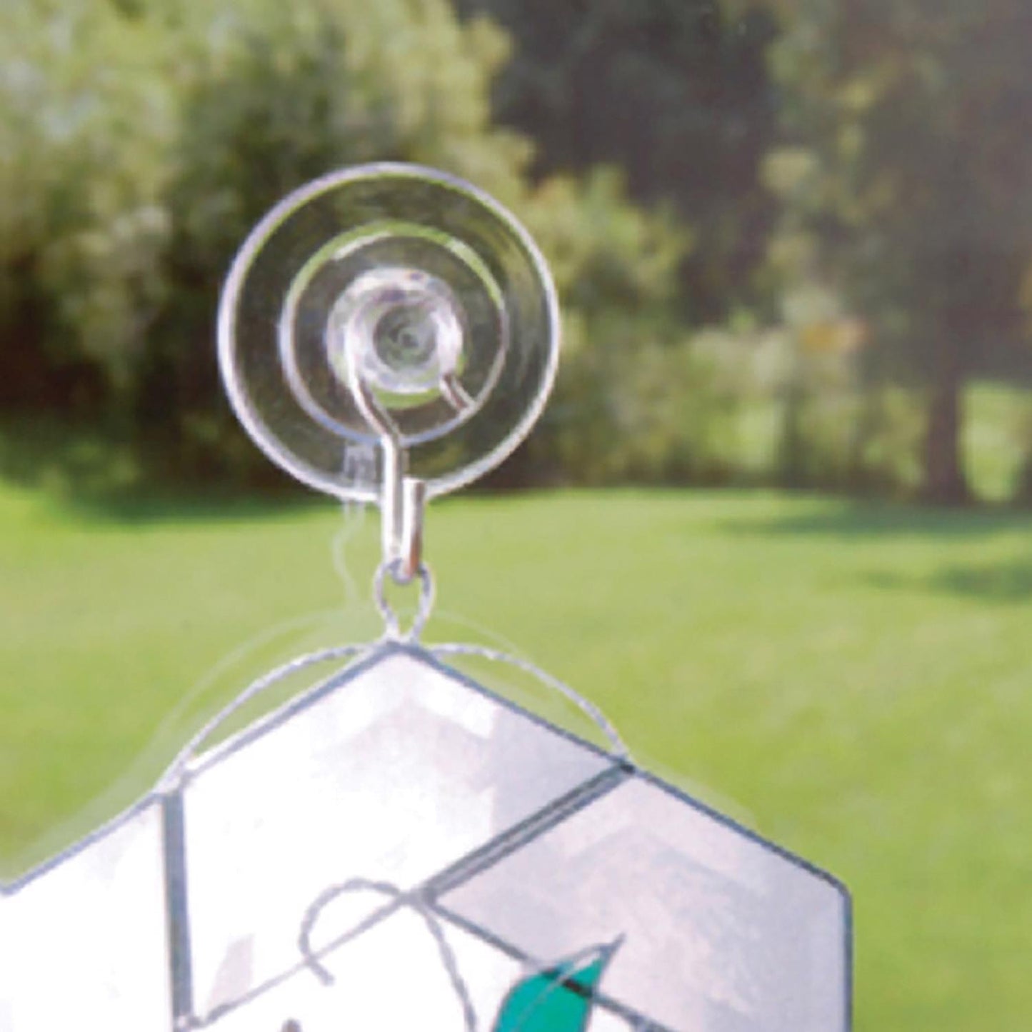 Hillman OOK Clear Suction Cup Hanging Hooks, 5 lb Capacity, 3-Pack