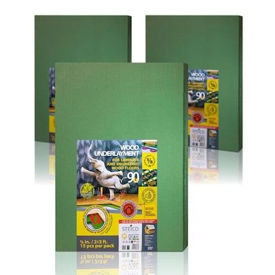 STEICO Natural acoustic wood fiber underlayment 270-sq ft Premium 3 mm Flooring Underlayment