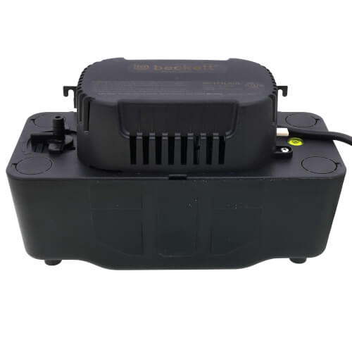 Beckett Pumps BK171LSUL condensate pump - side view (Product Type: Condensate Pump; Voltage: 115V)