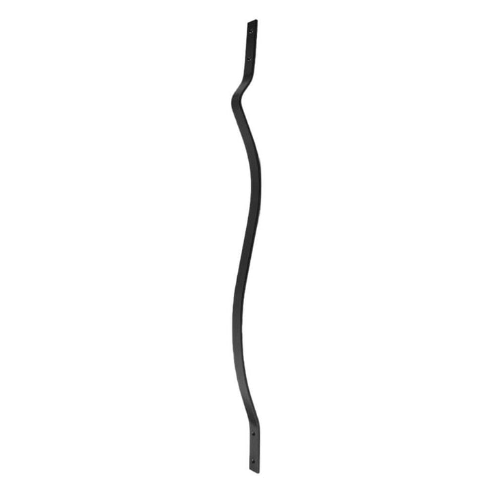 Deckorators 29-1/2 in. x 1 in. Black Aluminum Baroque Baluster (60-Pack)