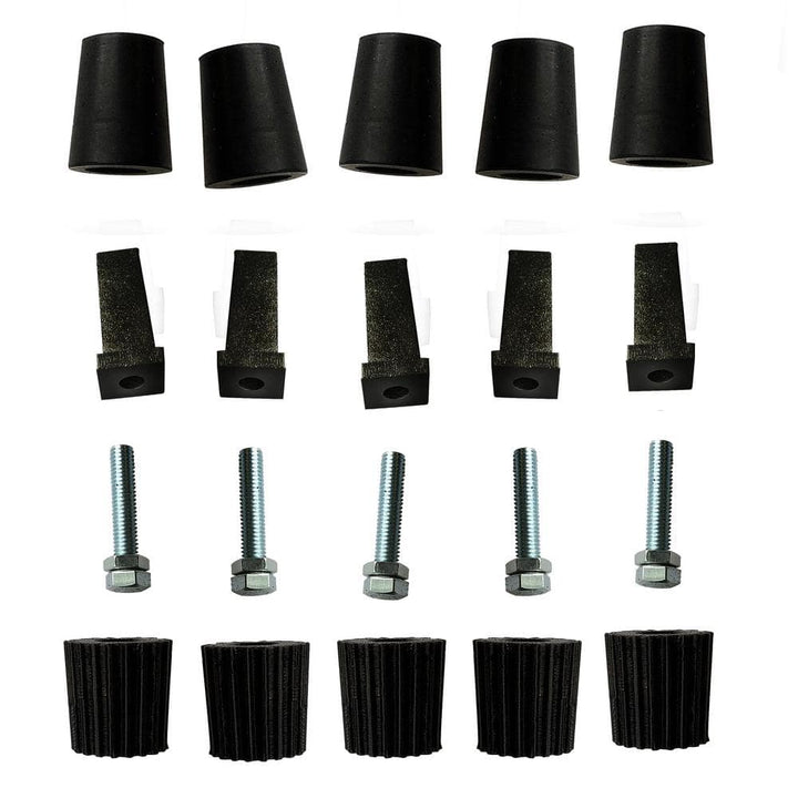 EVERMARK Stair Parts Tap and Twist 1/2 in. Hollow Metal Baluster Install Kit