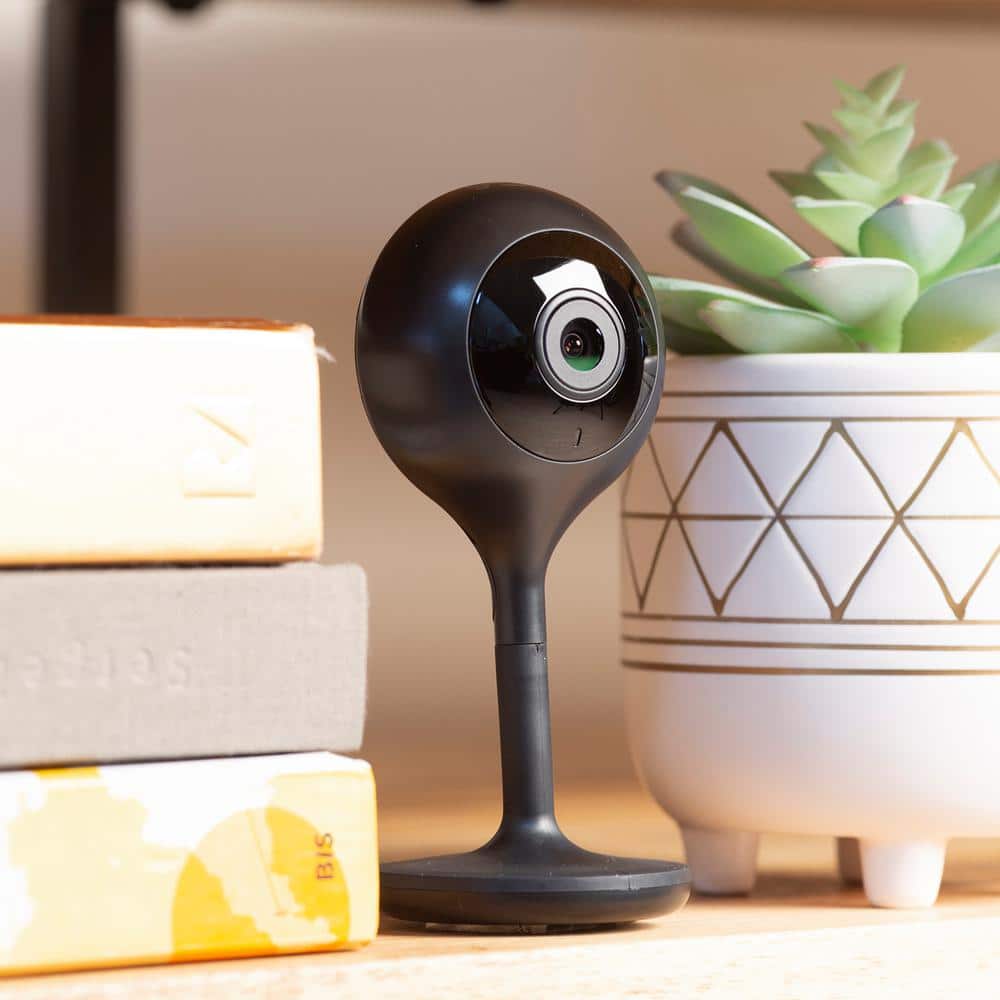 Geeni Look 1080p Smart Wi-Fi Security Camera HD, Black