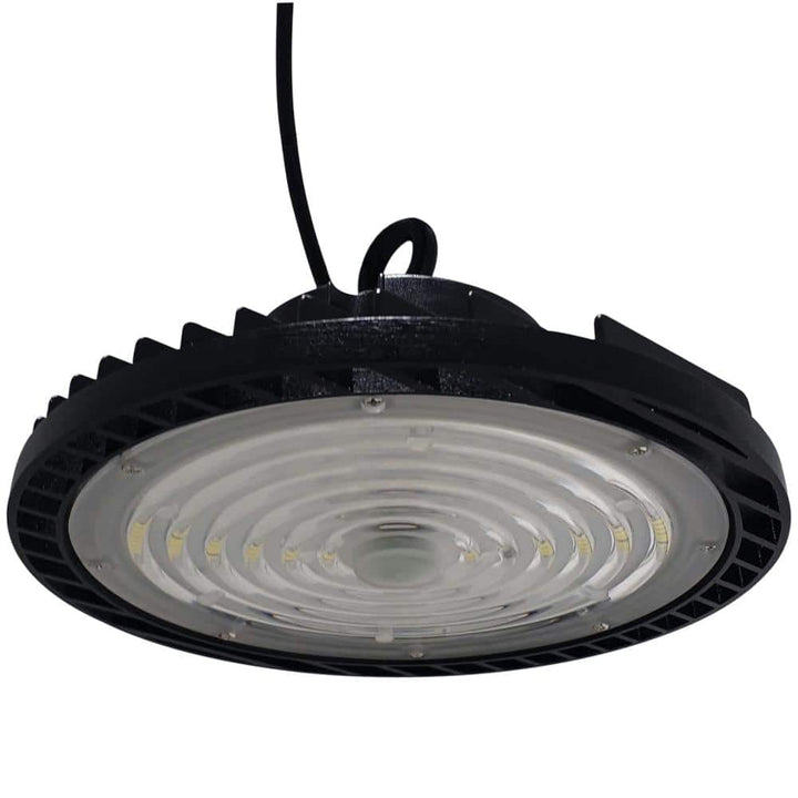 J&H LED 12 in. Black Integrated LED Dimmable High Bay Light at 36000 Lumens 3000K/4000K/5000K