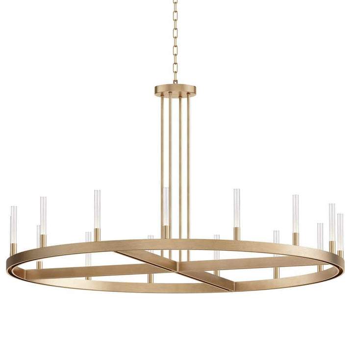 Maxim Lighting Ovation 15-Light Integrated LED Gold Chandelier