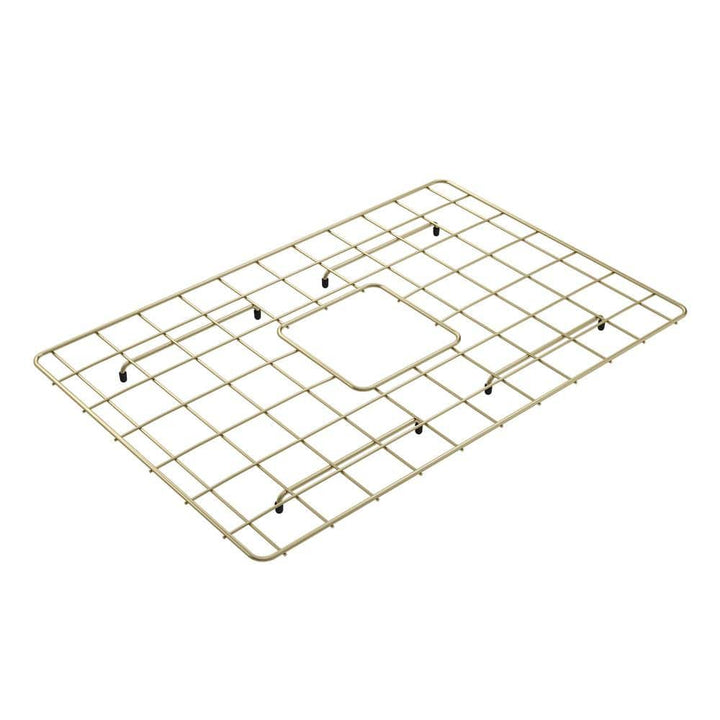 BOCCHI 24" x 16" Brushed Gold Bottom Grid for 27" Single Bowl Sink
