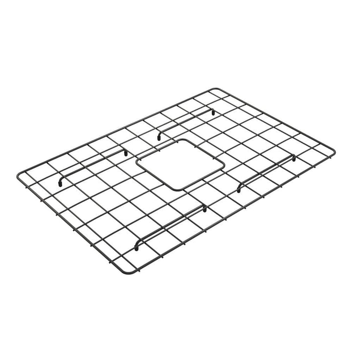 BOCCHI Matte Black Sink Bottom Grid - 24" x 16" for 27" Single Bowl Sink