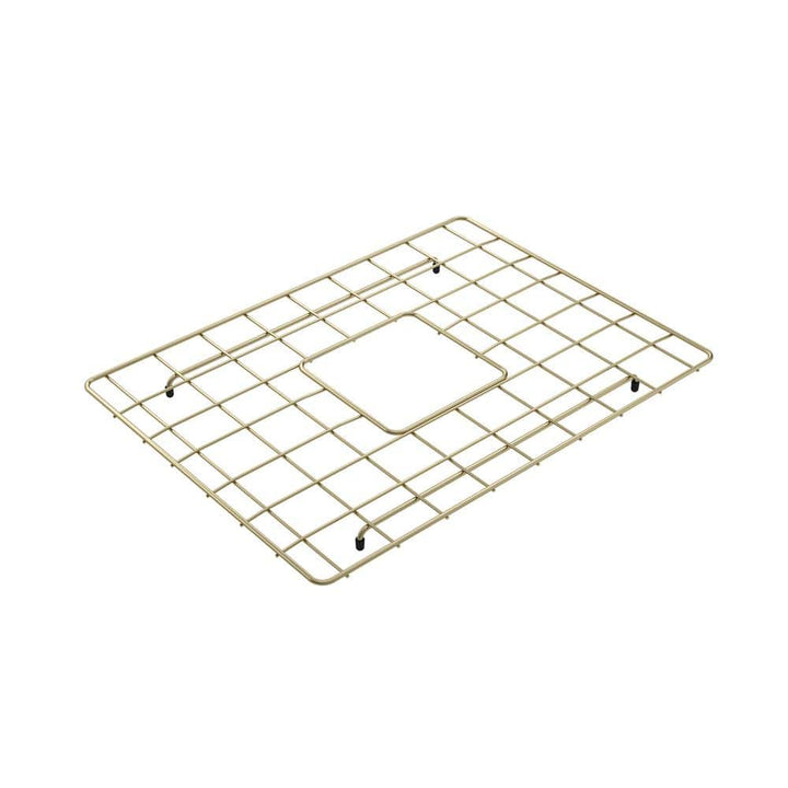 BOCCHI 19.75" x 14.6" Bottom Grid in Brushed Gold for 24" Single Bowl Sink