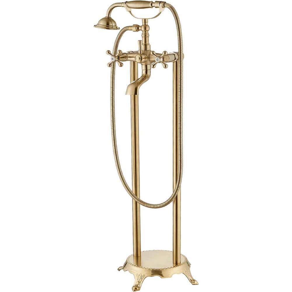 Unbranded Commercial Metering Single Handle Bathroom Sink Faucet in Brass