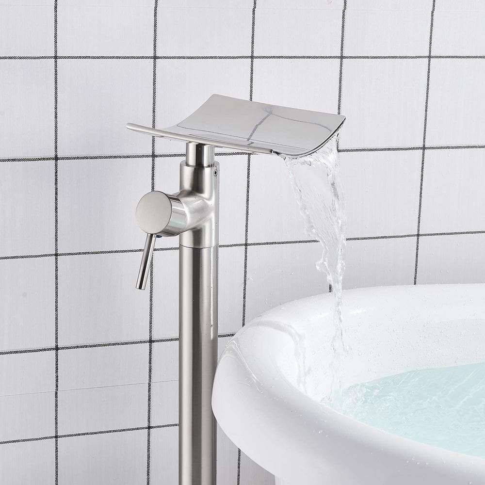 Unbranded Commercial Metering Single Handle Brass Bathroom Sink Faucet