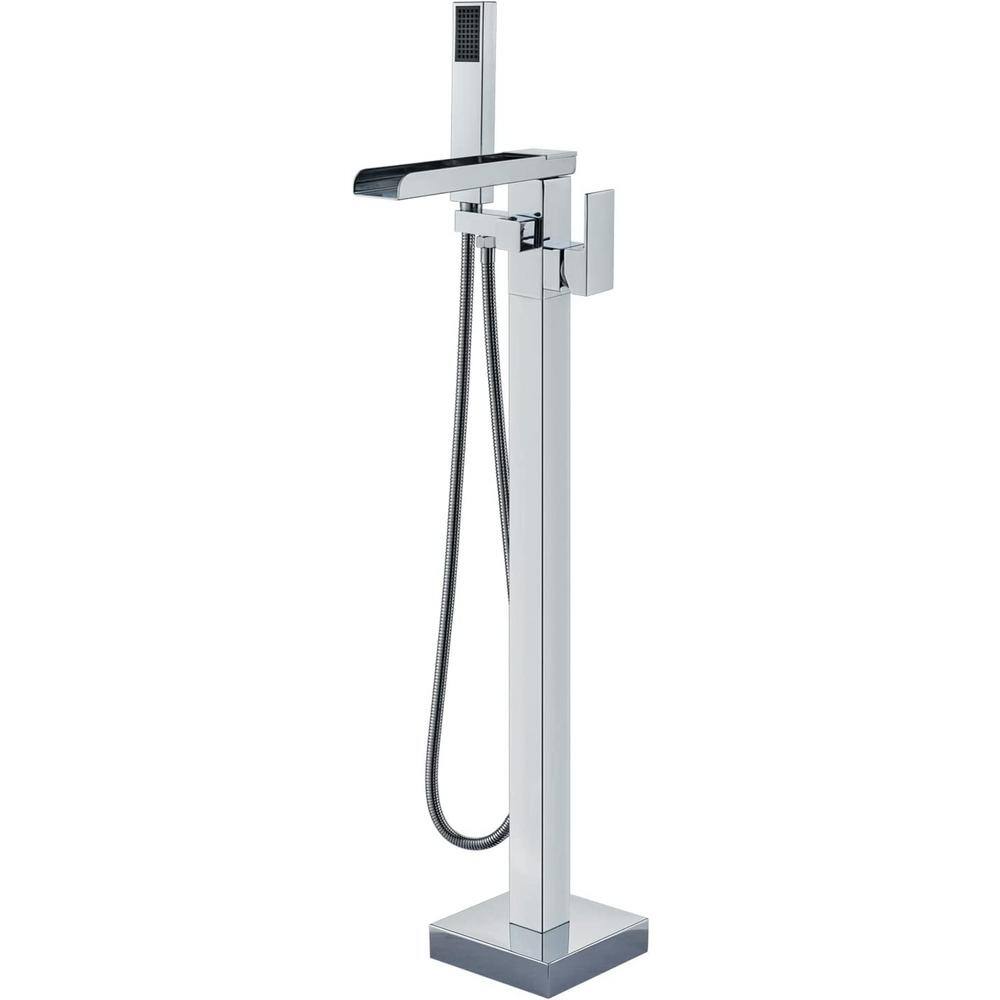 Commercial Brass Double Handle Bathroom Sink Faucet