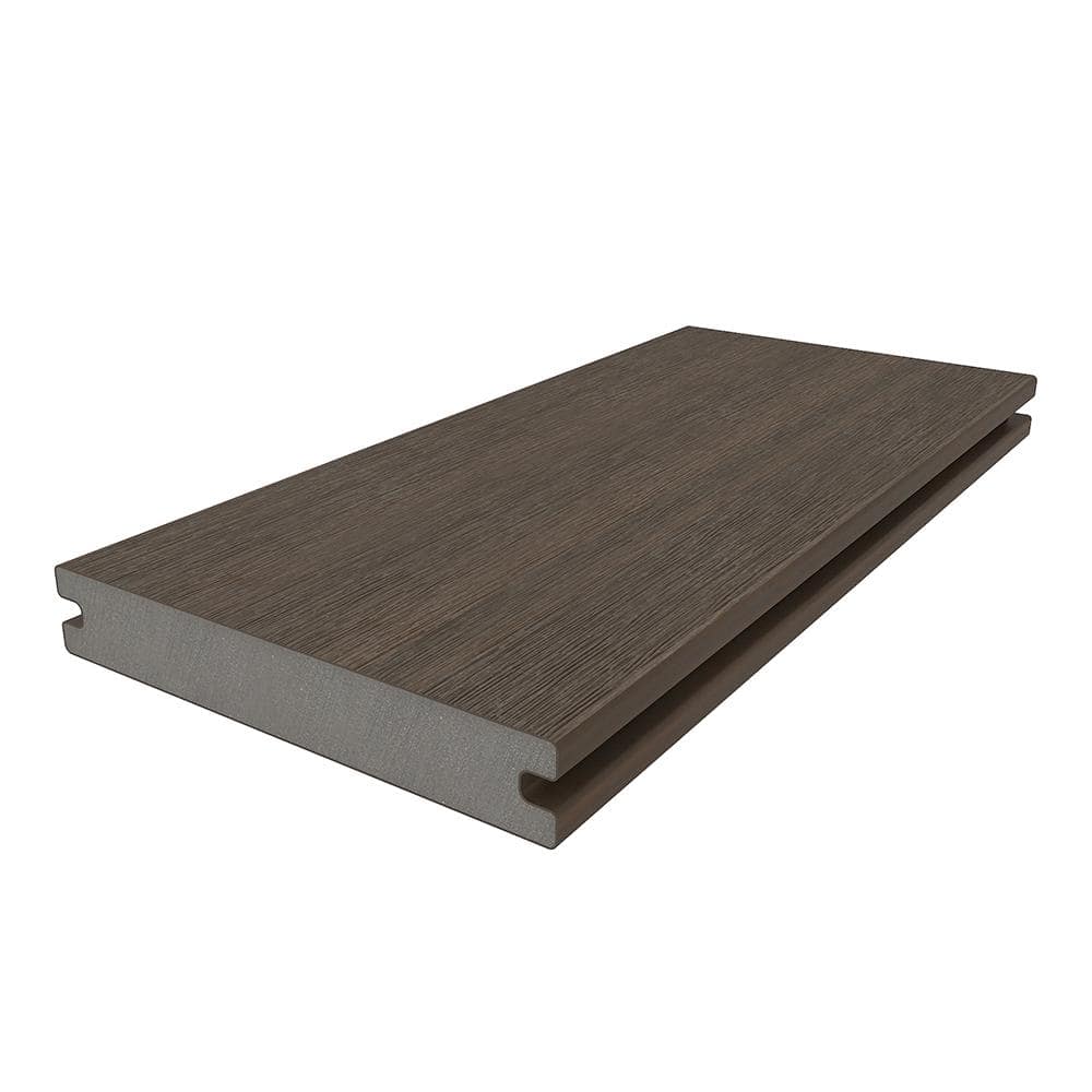 NewTechWood UltraShield Naturale Magellan 1 in. x 6 in. x 16 ft. Brazilian Ipe Solid with Groove Composite Decking Board (49-Pack)