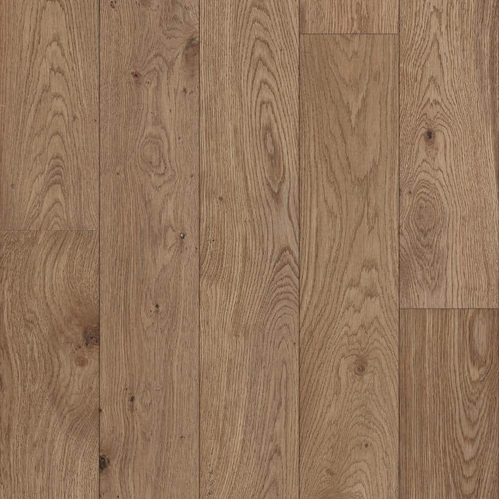 ACQUA FLOORS Brewster Oak 1/4 in. T x 5 in. W Click Lock Wire Brushed Engineered Hardwood Flooring (16.7 sq.ft./case)
