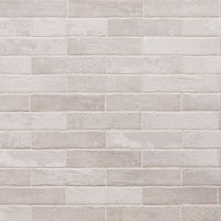 MSI Capella Ivory Brick 2-1/3 in. x 10 in. Matte Porcelain Floor and Wall Tile (5.17 sq. ft./case)