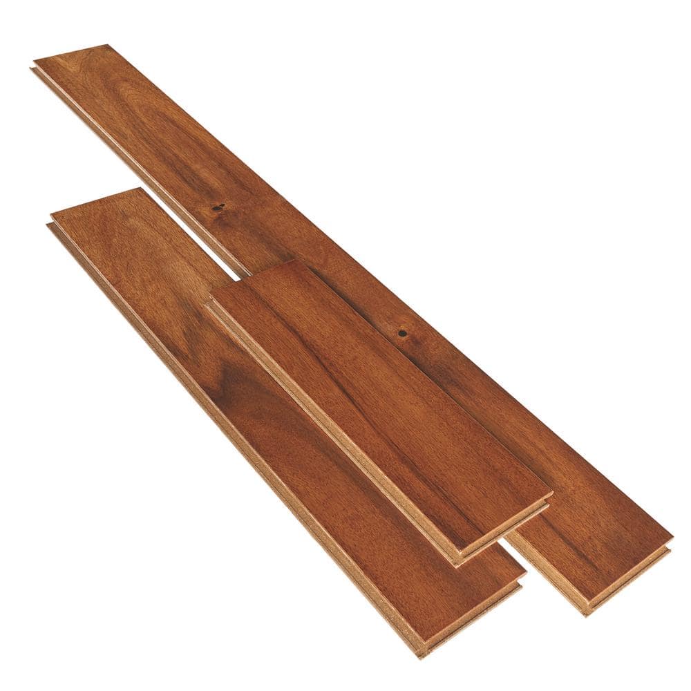 HOMELEGEND Bronze Distressed Exotic Acacia 3/8 in. T x 5 in. W Engineered Hardwood Flooring (26.3 sqft/case)