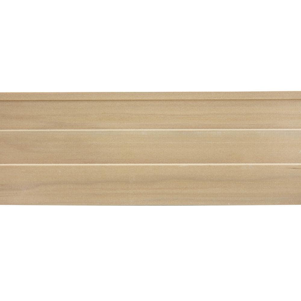 Ornamental Mouldings .6875 in. D x 3.5 in. W x 92 in. L Unfinished Poplar Wood Duncan Sawtooth Casing Moulding