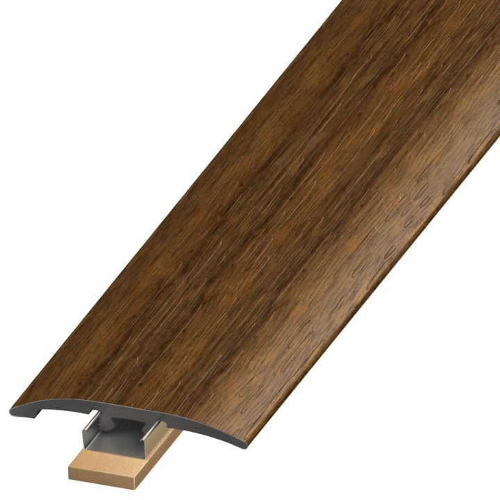 DuraDecor Classy Chic Brown to Earth 0.25 in. T x 2 in. W x 94 in. L 3-in-1 Transition Molding