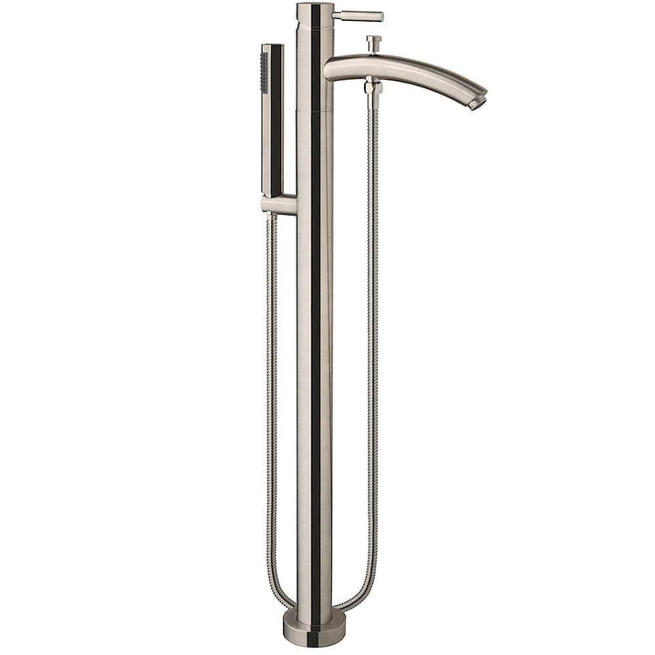 Wyndham Collection Taron Freestanding Tub Faucet, Brushed Nickel