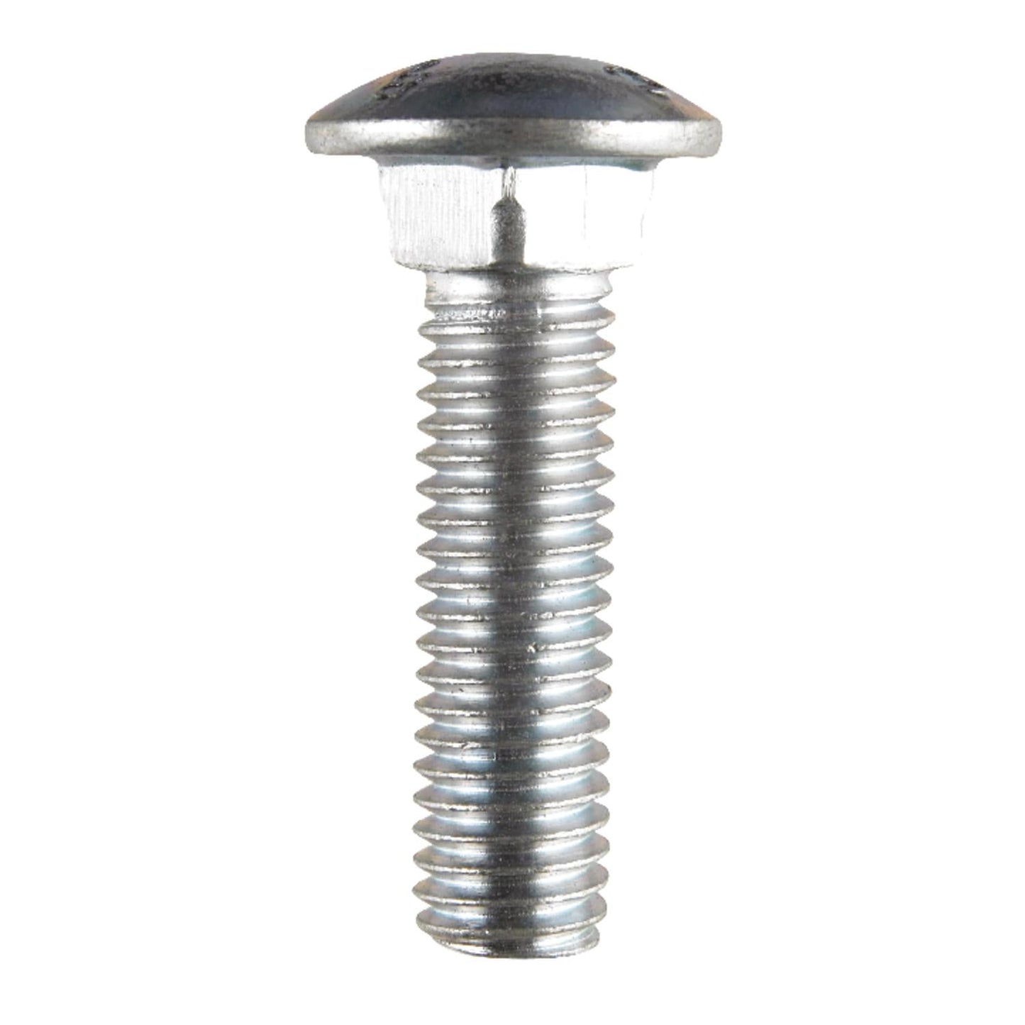 Hillman 1/2 in. x 2 in. Zinc-Plated Steel Carriage Bolts (50-Pack)