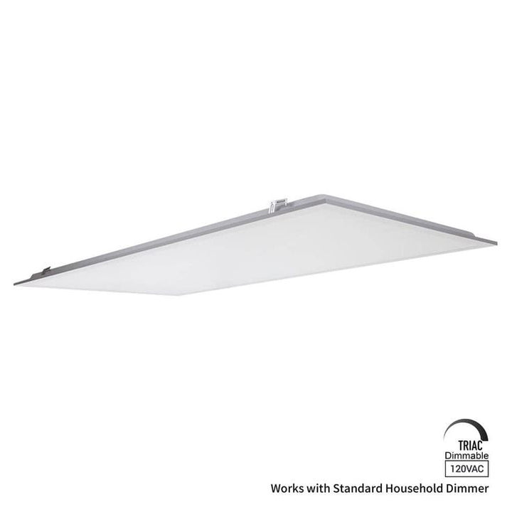 Commercial Electric 2 ft. x 4 ft. LED Flat Panel 40K 4500 Lumens Standard Dimming
