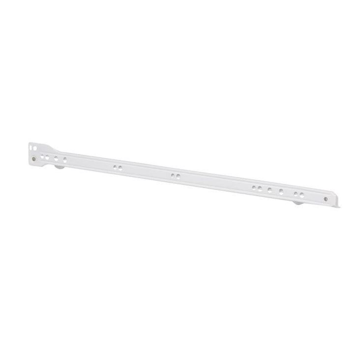 19-3/4 in. White Painted Steel Bottom-Mount Self-Closing Drawer Slides (1-pair)
