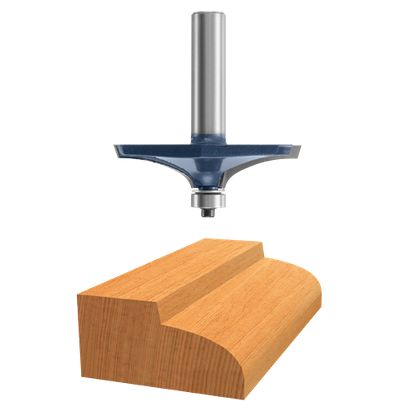 Bosch Carbide-Tipped Table Edge Router Bit