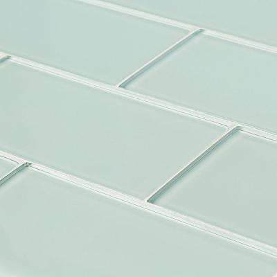 Jeffrey Court Siberian Gloss 11.625 in. x 11.75 in. x 8 mm Interlocking Glass Mosaic Tile