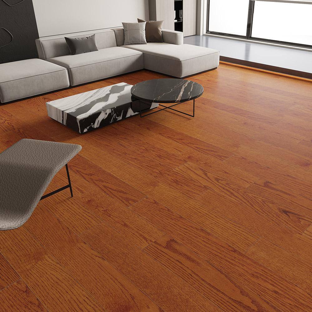 Selkirk Cambria Oak 3/8 in. T x 3-1/2 in. W Click Lock Smooth Engineered Hardwood Flooring (27.89 sq.ft./case)