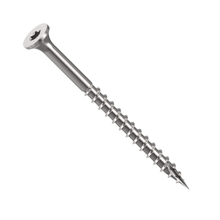 CAMO 2-1/2 in. #10 305 Stainless Steel Premium Star Drive Bugle-Head Deck Screws (100-Count)