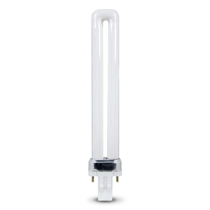 13-Watt Equivalent PL CFLNI Twin Tube 2-Pin GX23 Base Compact Fluorescent CFL Light Bulb, Bright White 3500K (1-Bulb)