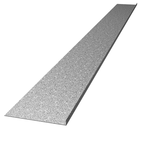 Able Sheet Metal 26 Gauge Galvanized Counter Flashing - 6 in x 10 ft