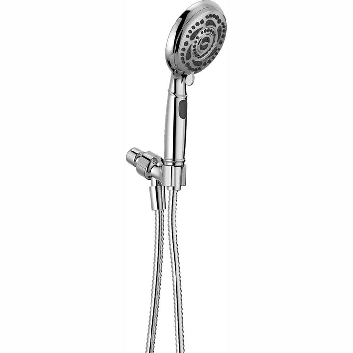 Delta 7-Spray 4.8 in. Single Wall-Mount Handheld Shower Head, Chrome