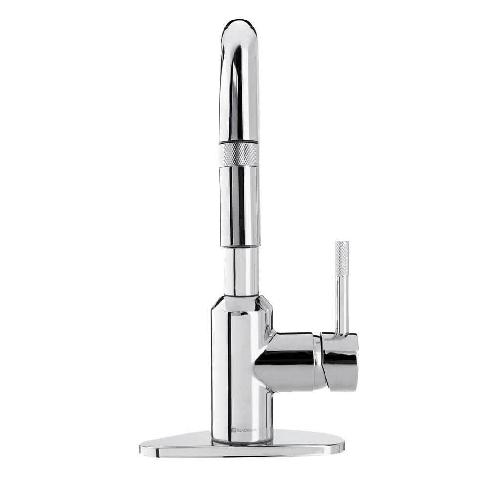 Glacier Bay 2600 Series Single-Handle Pull Down Sprayer Laundry Faucet in Chrome